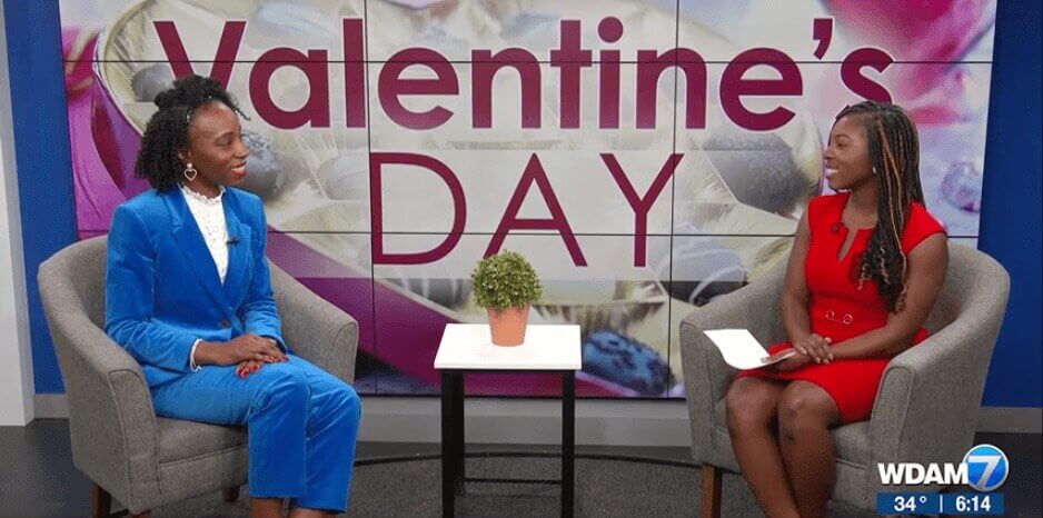 WDAM Valentines etiquette interview